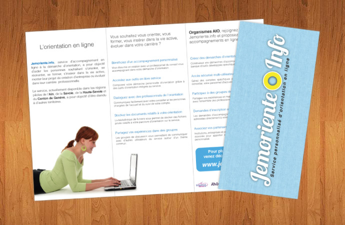 Dépliant d'information Jemoriente.info