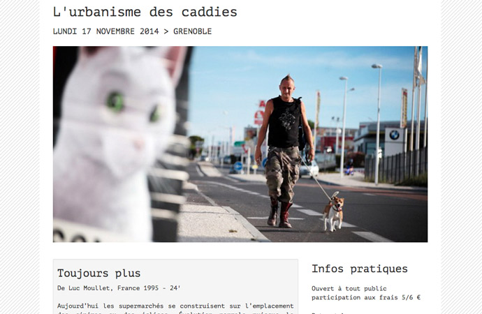 Détail d'une page présentant une programmation du cycle